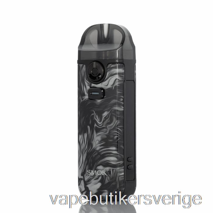 Vape Sverige Smok Nord 4 80w Pod Kit Fluid Black Grey